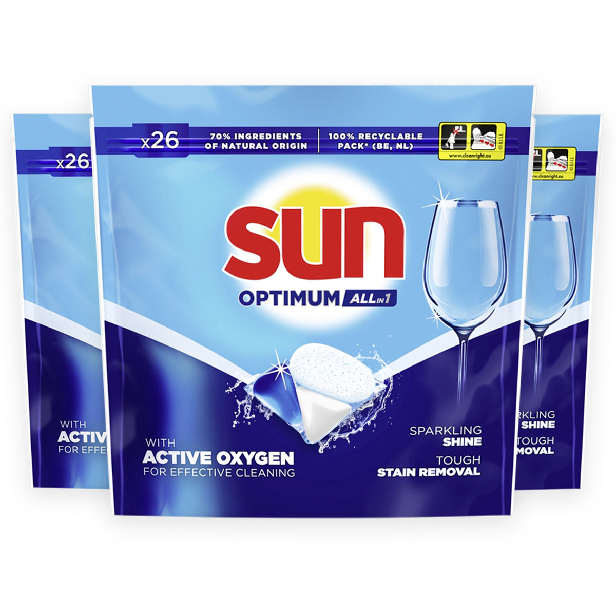 SUN Vaatwascapsules - Optimum Regular