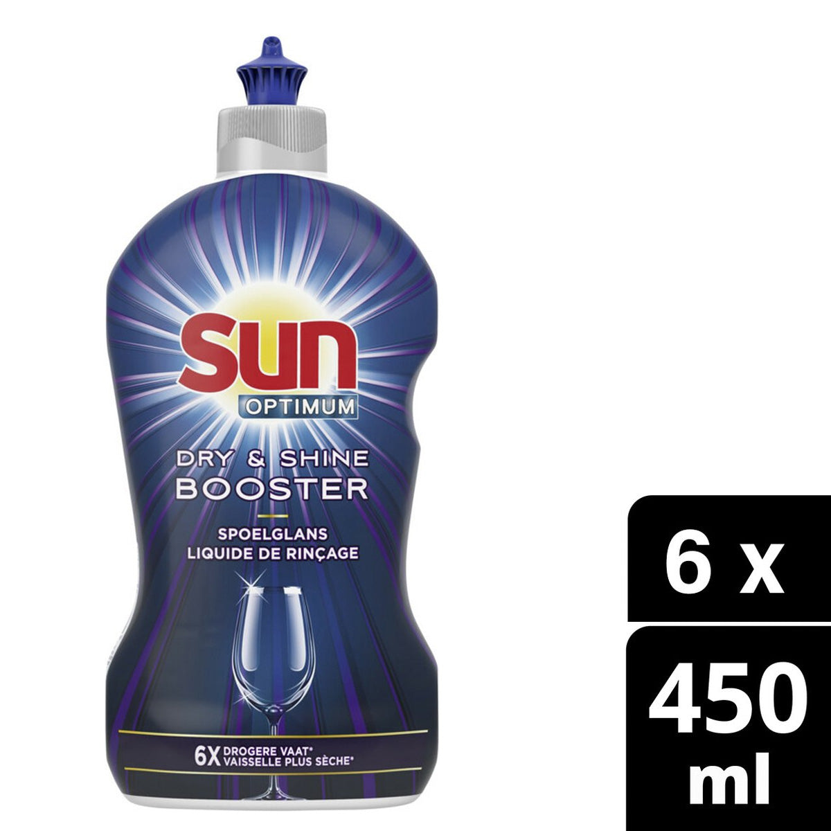SUN Spoelglans - Dry & Shine Booster - 14 x 450 ml
