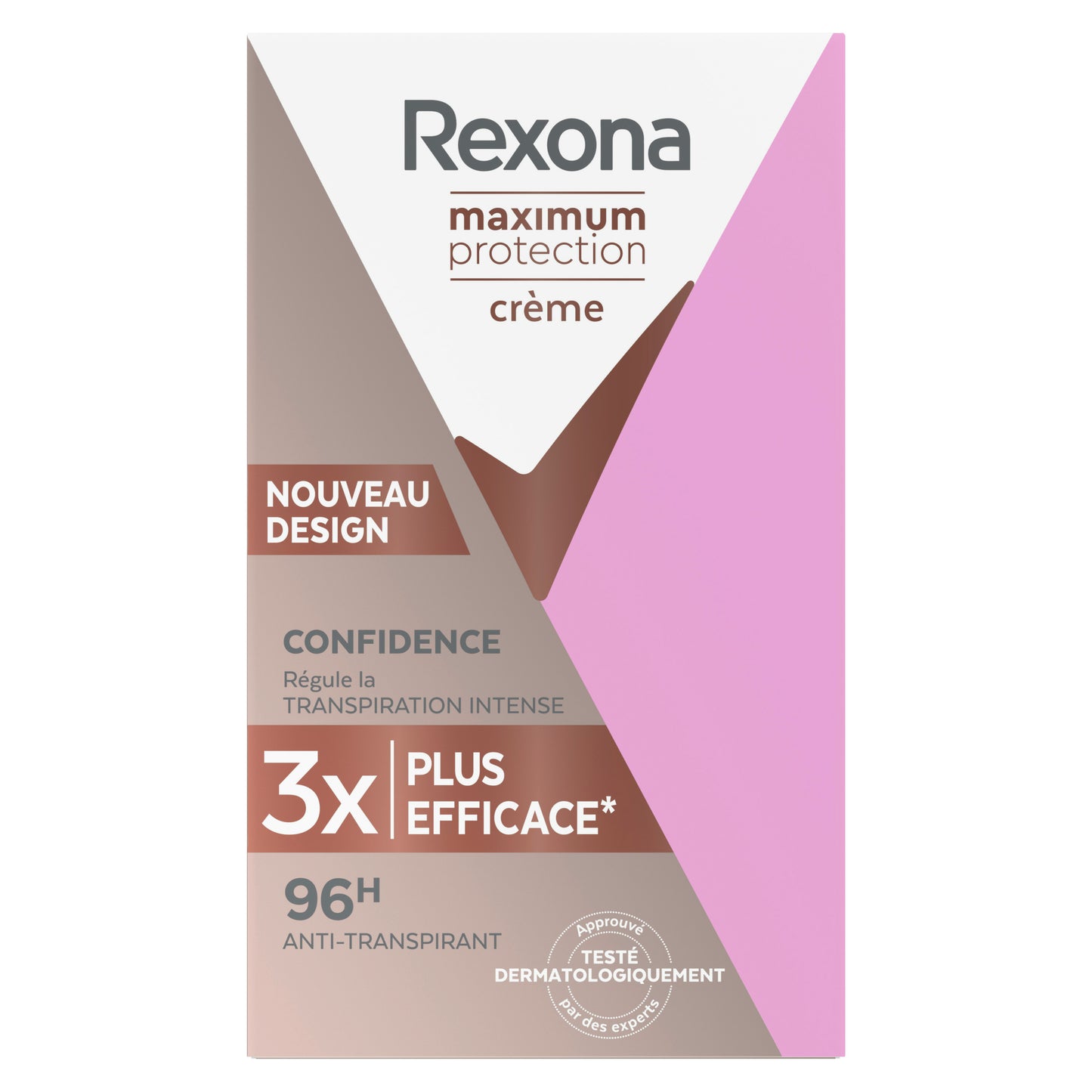 Rexona® - Deodorant Vrouw - Stick - Women Maximum Protection Confidence Anti-transpirant Cream - 6 x 45ml - Voordeelverpakking
