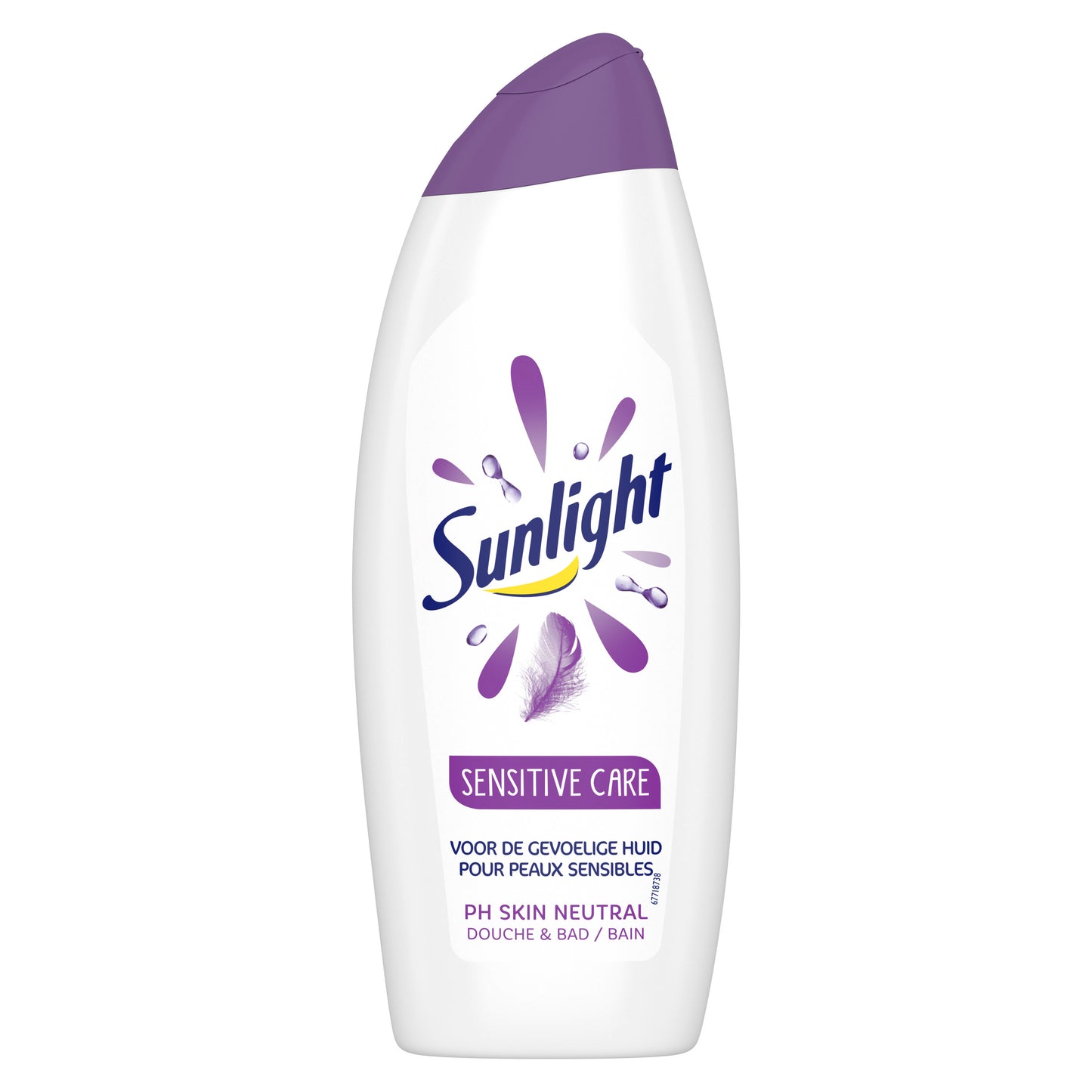 SUNLIGHT Badschuim - Sensitive Care - 12 x 750 ml