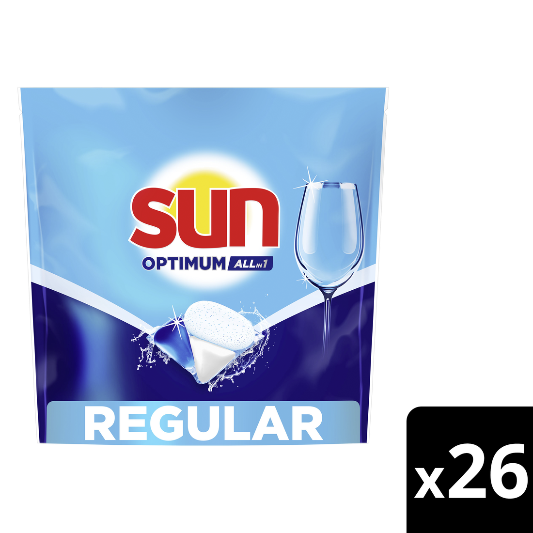SUN Vaatwascapsules - Optimum Regular