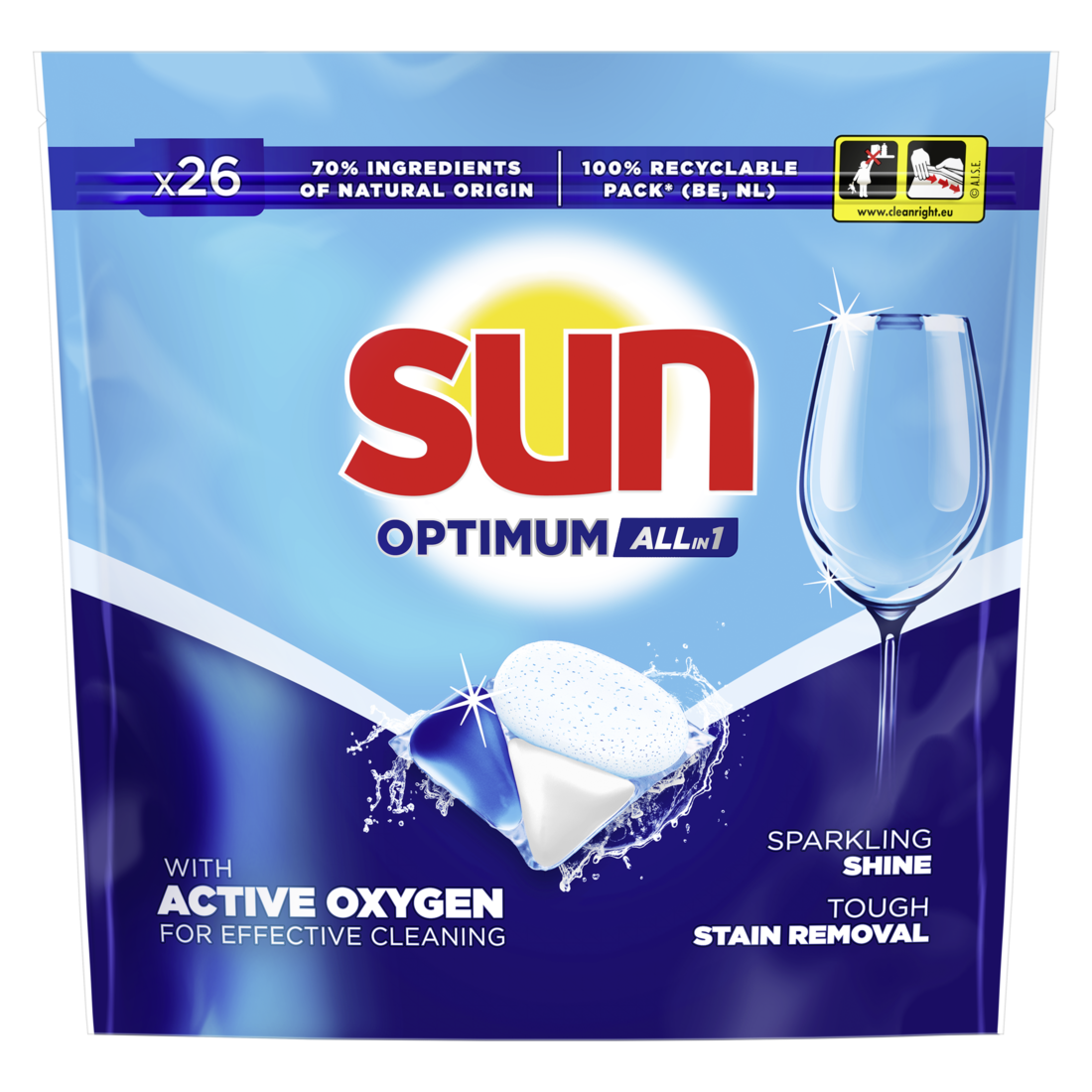 SUN Vaatwascapsules - Optimum Regular