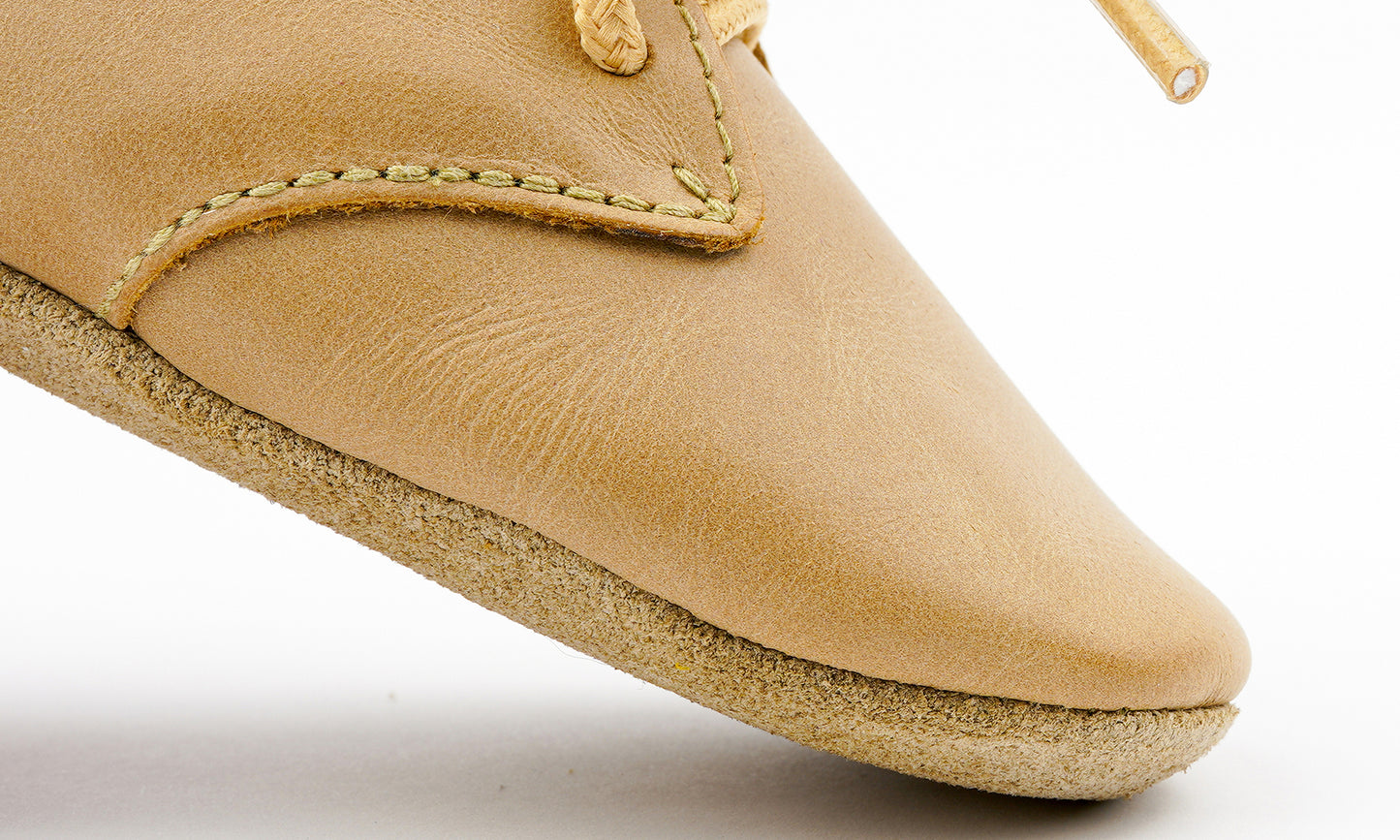 Bobux Soft Soles - Baby Slofjes Leer - Desert Lace Caramel - Maat 24