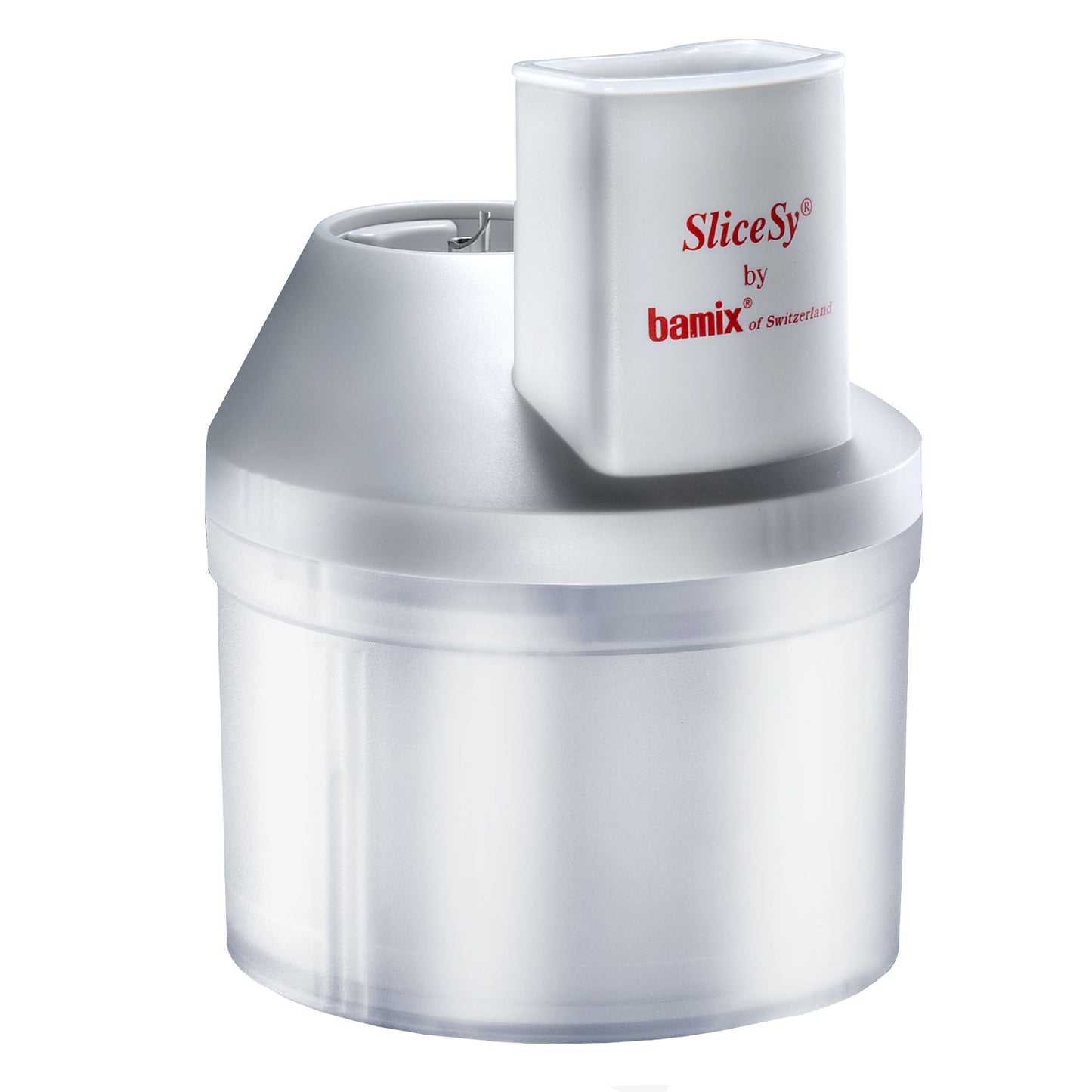 Bamix SliceSy Keukenmachine Voor Staafmixer - Grijs - Met 6 Accessoires