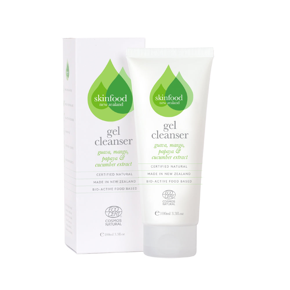 SKINFOOD NZ Skincare Gel Cleanser - Gezichtsreiniger - Voor Normale tot Vettige Huid - Vegan & Dierproefvrij - 100ml