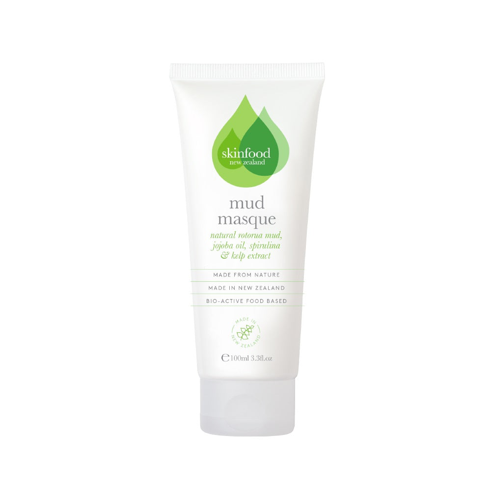 SKINFOOD NZ Skincare Mud Mask - Gezichtsmasker - Voor Droge tot Normale Huid - Natuurlijk & Dierproefvrij