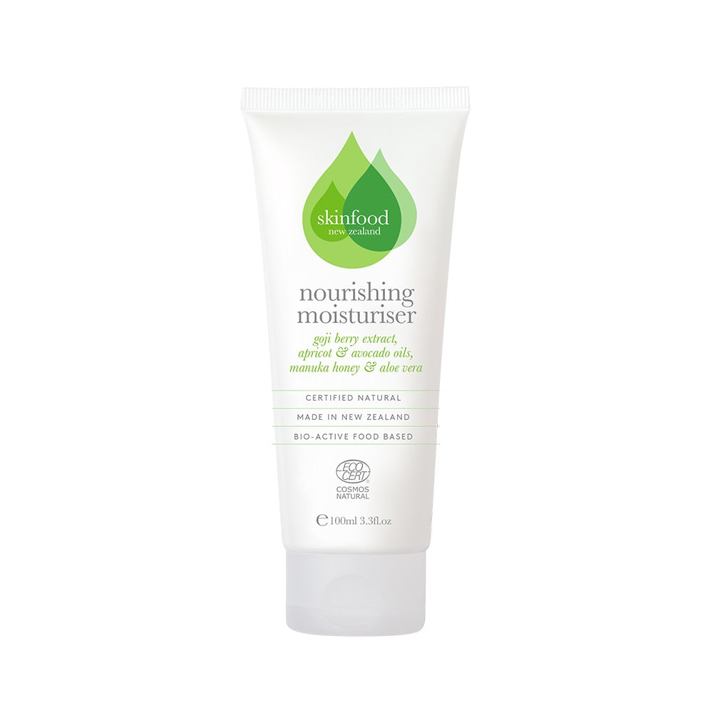 SKINFOOD NZ Skincare Geschenkset - Reinigingsgel, Hydraterende Crème & 2 Gezichtsmaskers - Voor Droge Huid