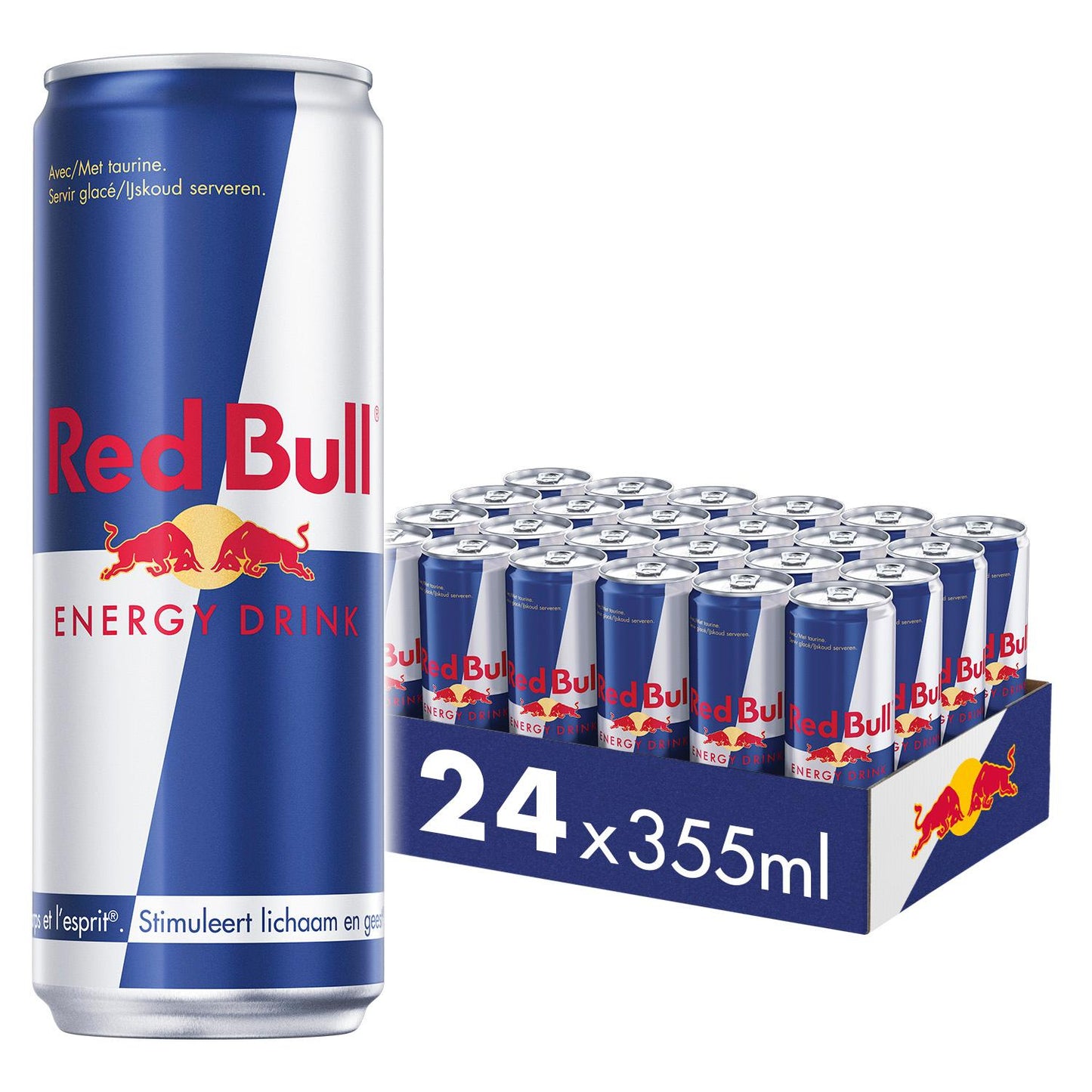 Red Bull - Energy Drink - Koolzuurhoudende Energiedrank - 24 x 35,5 cl - Voordeelverpakking