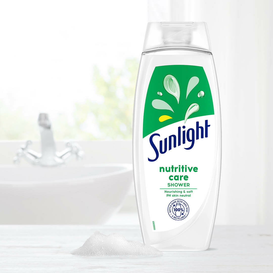 Sunlight - Zeep - Voedende & Zachte Douchegel - Nutritive Care - Dermatologisch getest - met pH Neutrale formule - Voordeelverpakking 6 x 450 ml