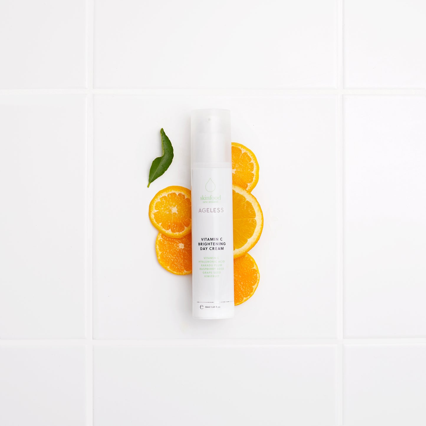 SKINFOOD NZ Skincare Geschenkset - Gezichtsreiniger, Dagcrème & Gezichtsmasker - Voor Gemengde Huid - Moederdag Geschenkset