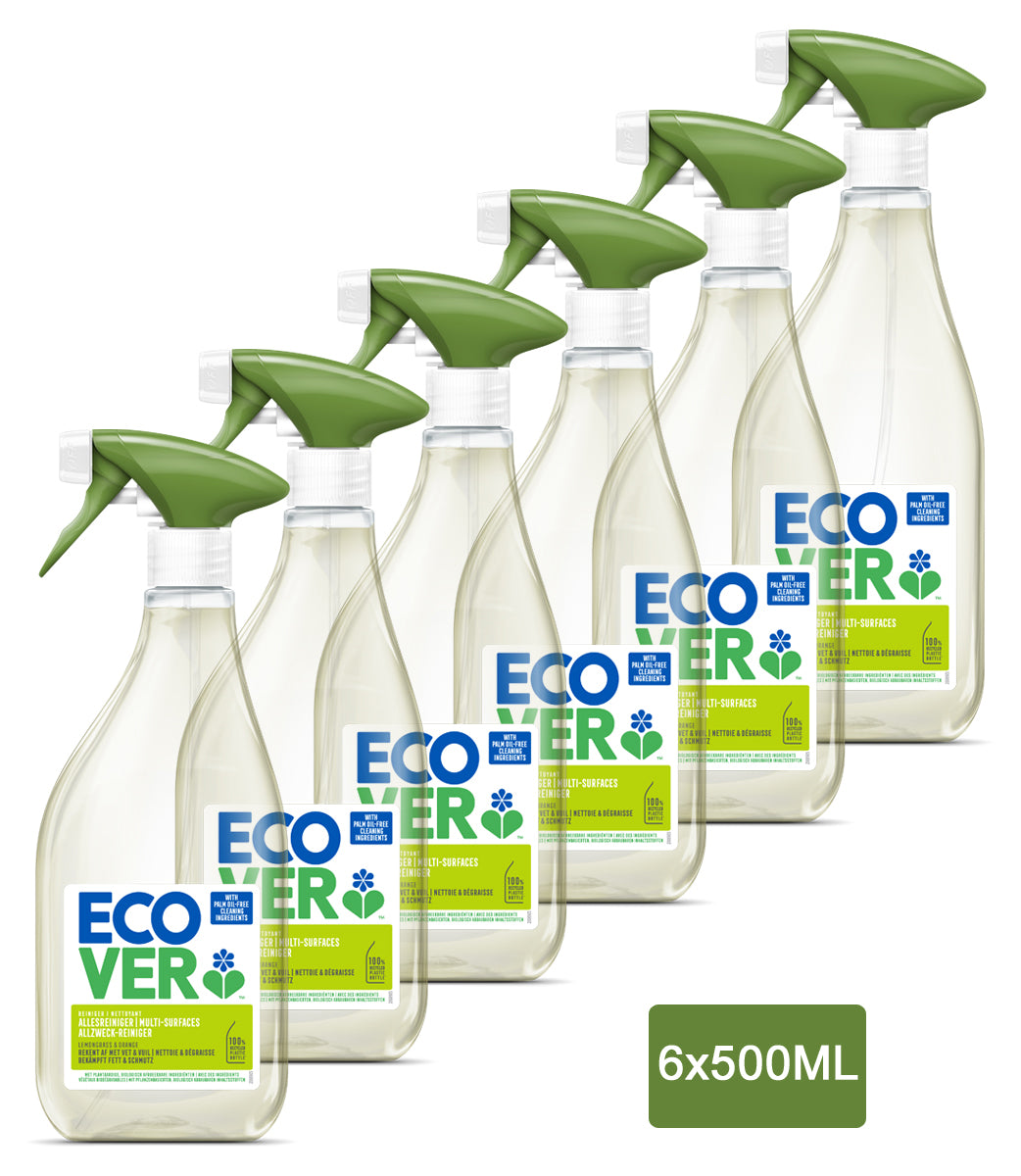 Ecover - Allesreiniger Spray - Voordeelverpakking 6 x 500 ml