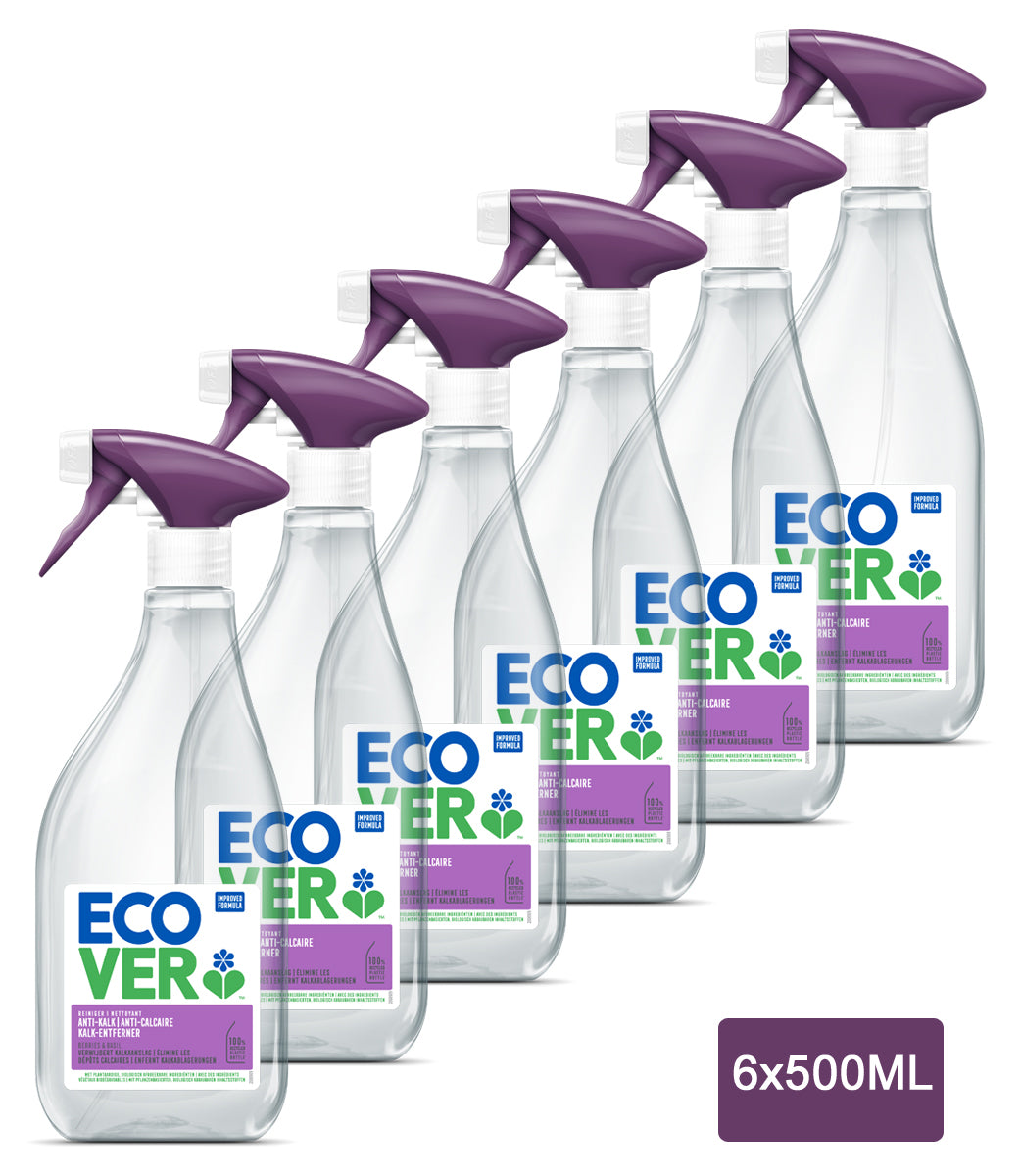 Ecover - Kalkreiniger Spray - Voordeelverpakking 6 x 500 ml
