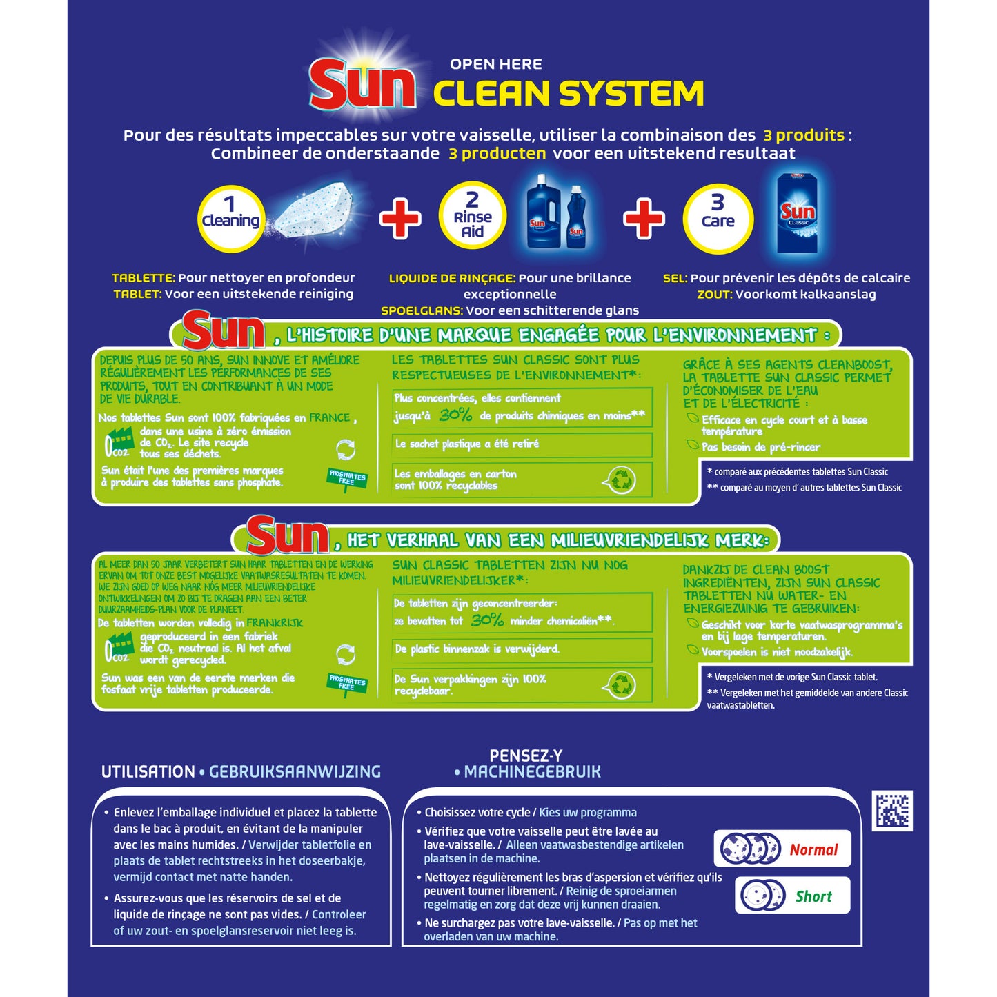 Sun - Vaatwastabletten - Classic - Citroen - 420 Vaatwastabletten - Voordeelverpakking