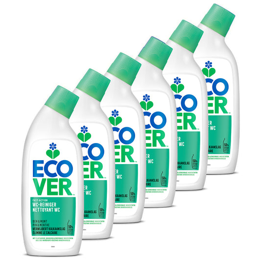 Ecover - Toiletreiniger - Den & Munt - Voordeelverpakking 6 x 750 ml