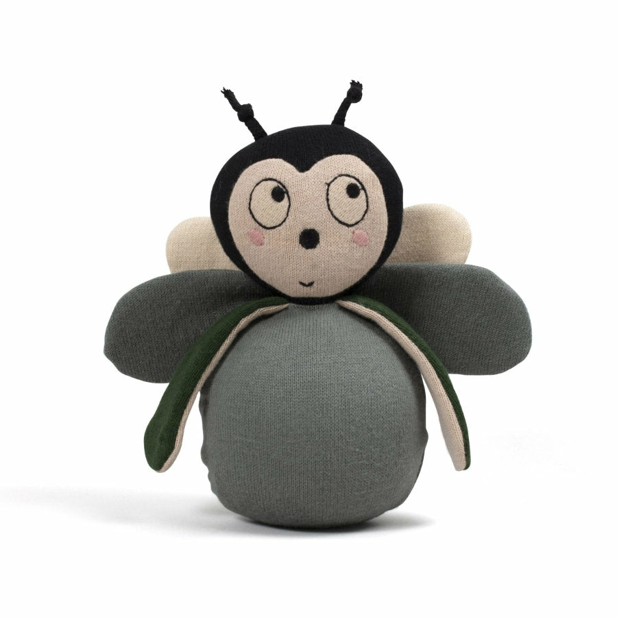 Filibabba Speelgoed Voor Kinderen - Tuimelaar - Balder The Bug - Pine Green